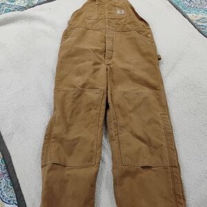 Carhartt Overalls Men 29" Inseam Bibs Double Knee Quilted Liner NO TAGS